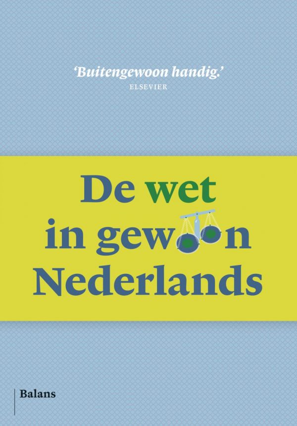 De wet in gewoon Nederlands