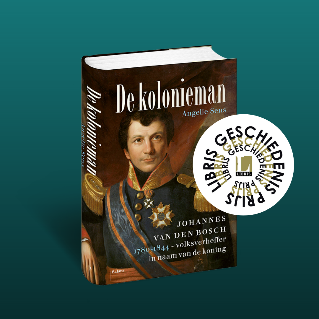 'De kolonieman' van Angelie Sens op de shortlist van de Libris