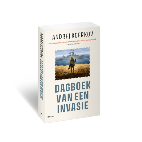 3d afbeelding van het boek 'Dagboek van een invasie' van Andrej Koerkov
