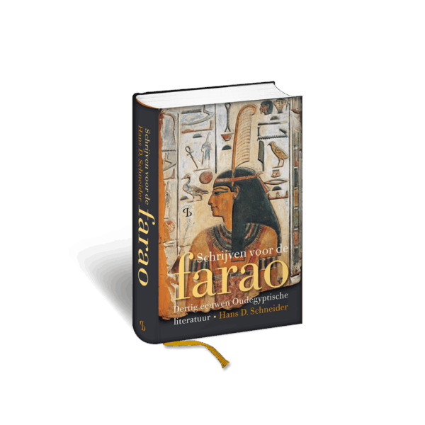 3D omslag/cover van Schrijven voor de farao van Hans D. Schneider