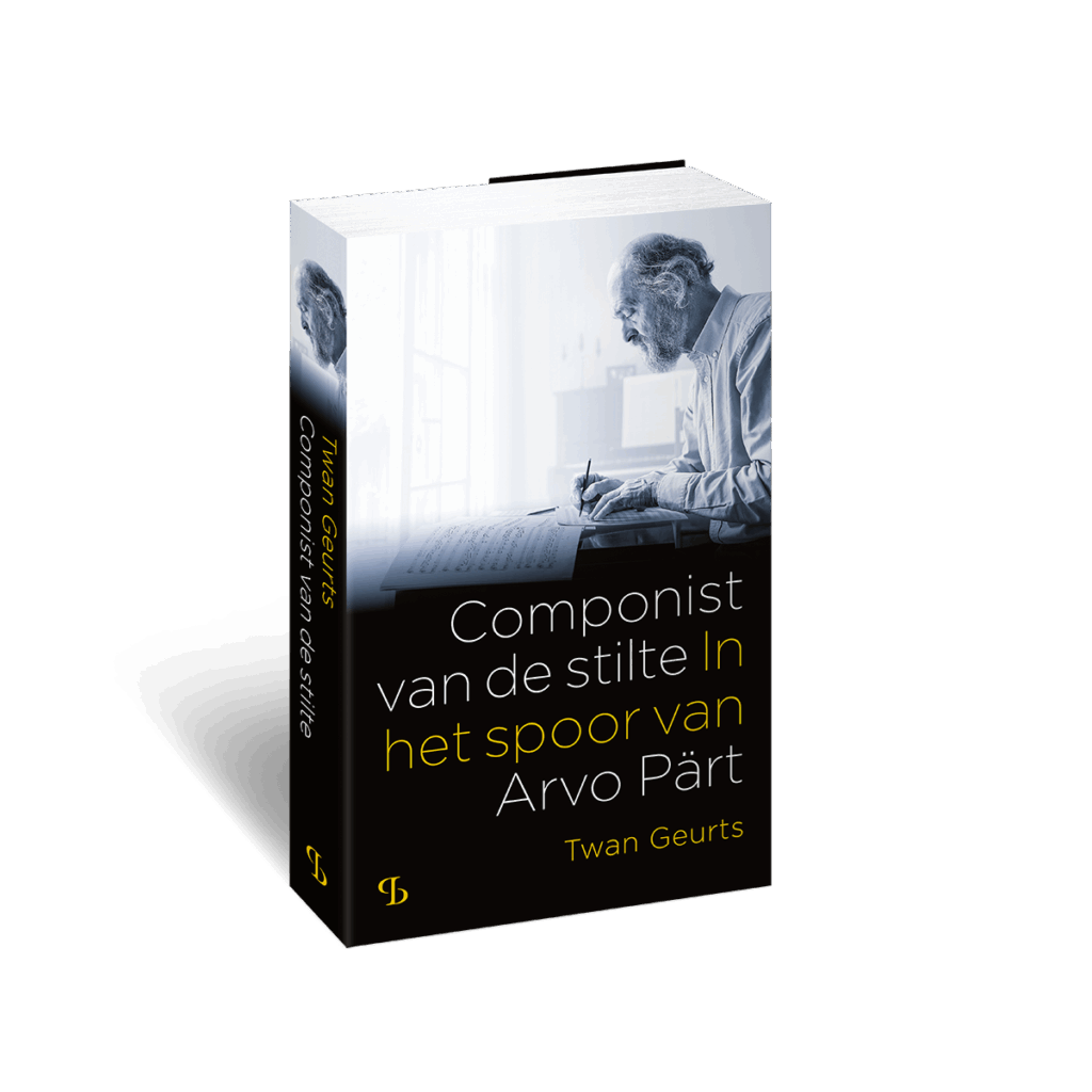 3D omslag Componist van de stilte Arvo Pärt