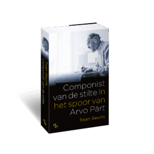 3D omslag Componist van de stilte Arvo Pärt