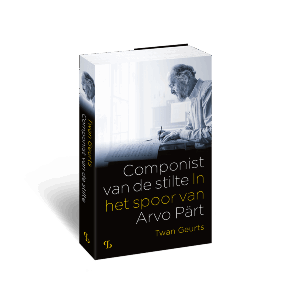 3D omslag Componist van de stilte Arvo Pärt