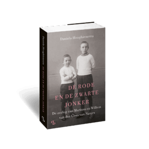 3D omslag/cover van het boek De rode en de zwarte jonker van Daniela Hooghiemstra