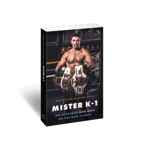 3D omslag van Mister K-1 van de auteurs Gerlof Leistra en Rutger Leistra