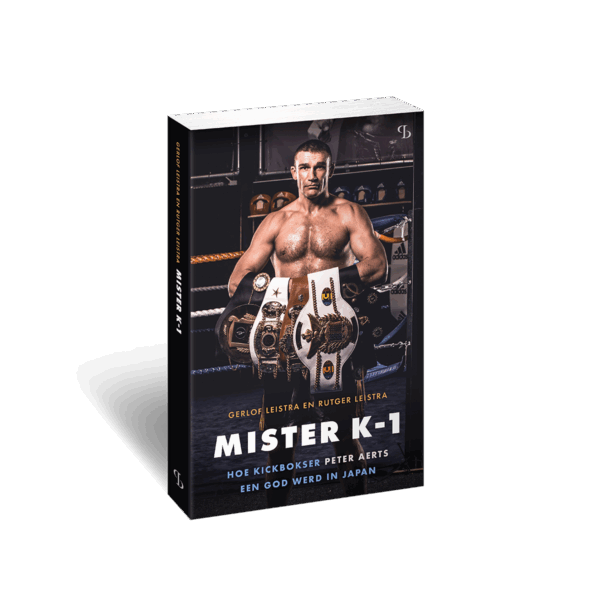 3D omslag van Mister K-1 van de auteurs Gerlof Leistra en Rutger Leistra