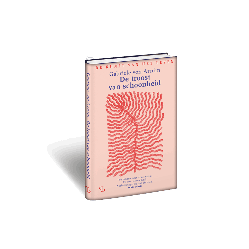 3D omslag/cover van het boek De troost van schoonheid van Gabriele Von Arnim