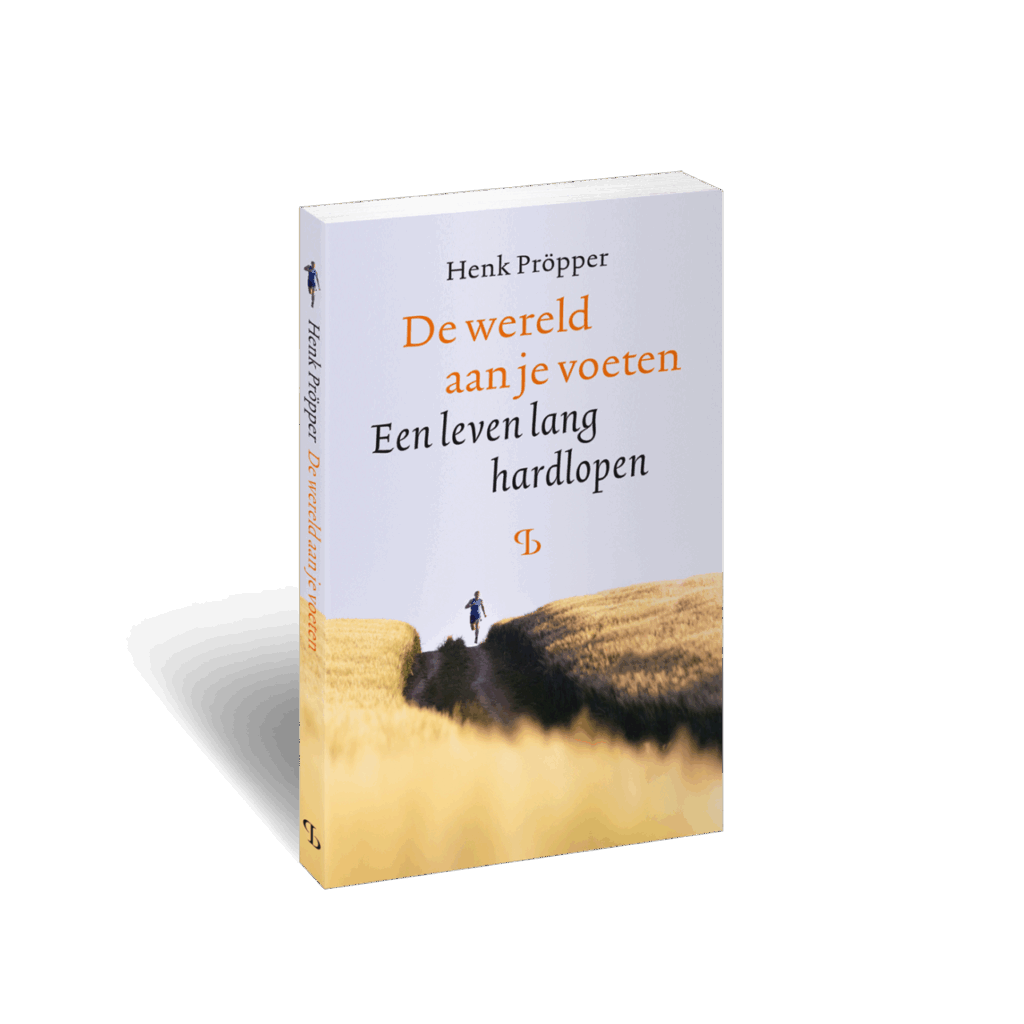 3D omslag/cover van het boek De wereld aan je voeten van Henk Pröpper