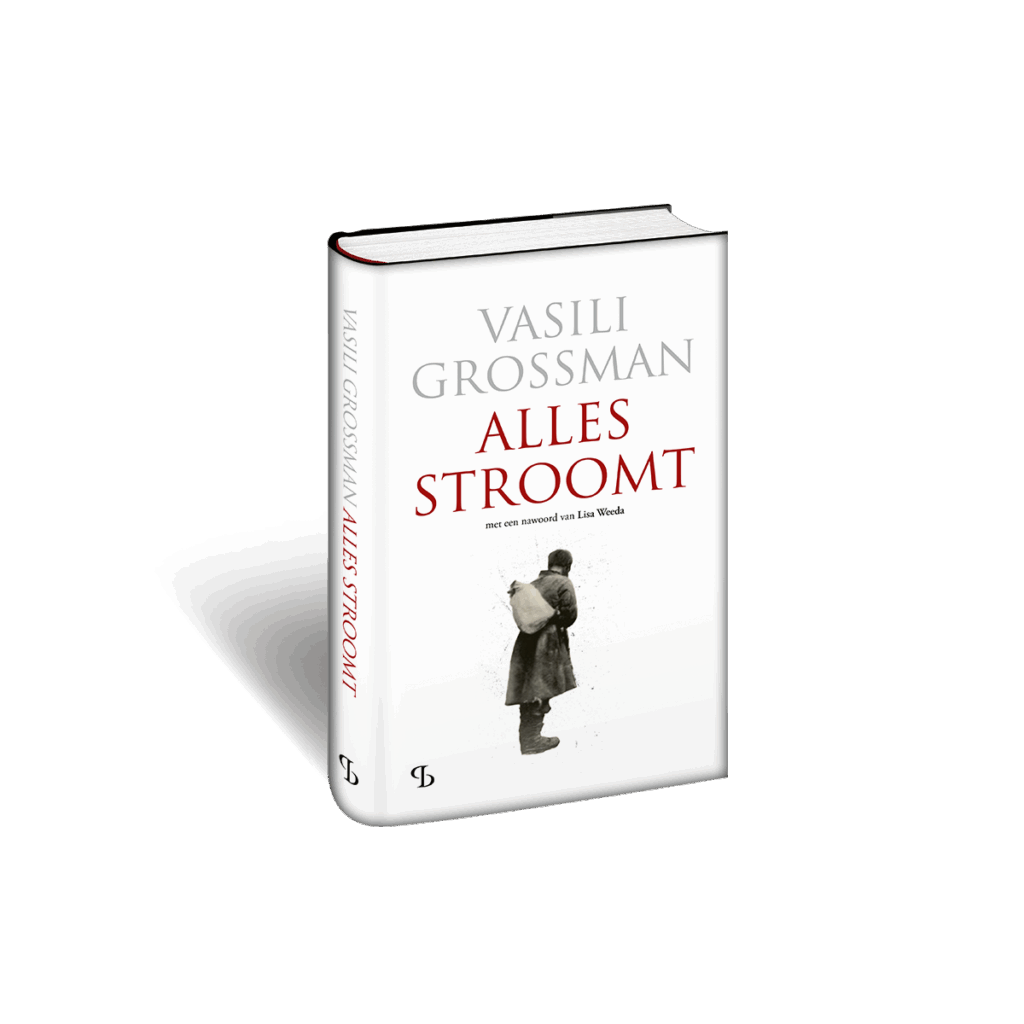 3D omslag/cover van Alles stroomt van Vasili Grossman