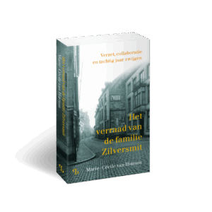 3D omslag/cover van Het verraad van de familie Zilversmit van Marie-Cécile van Hintum