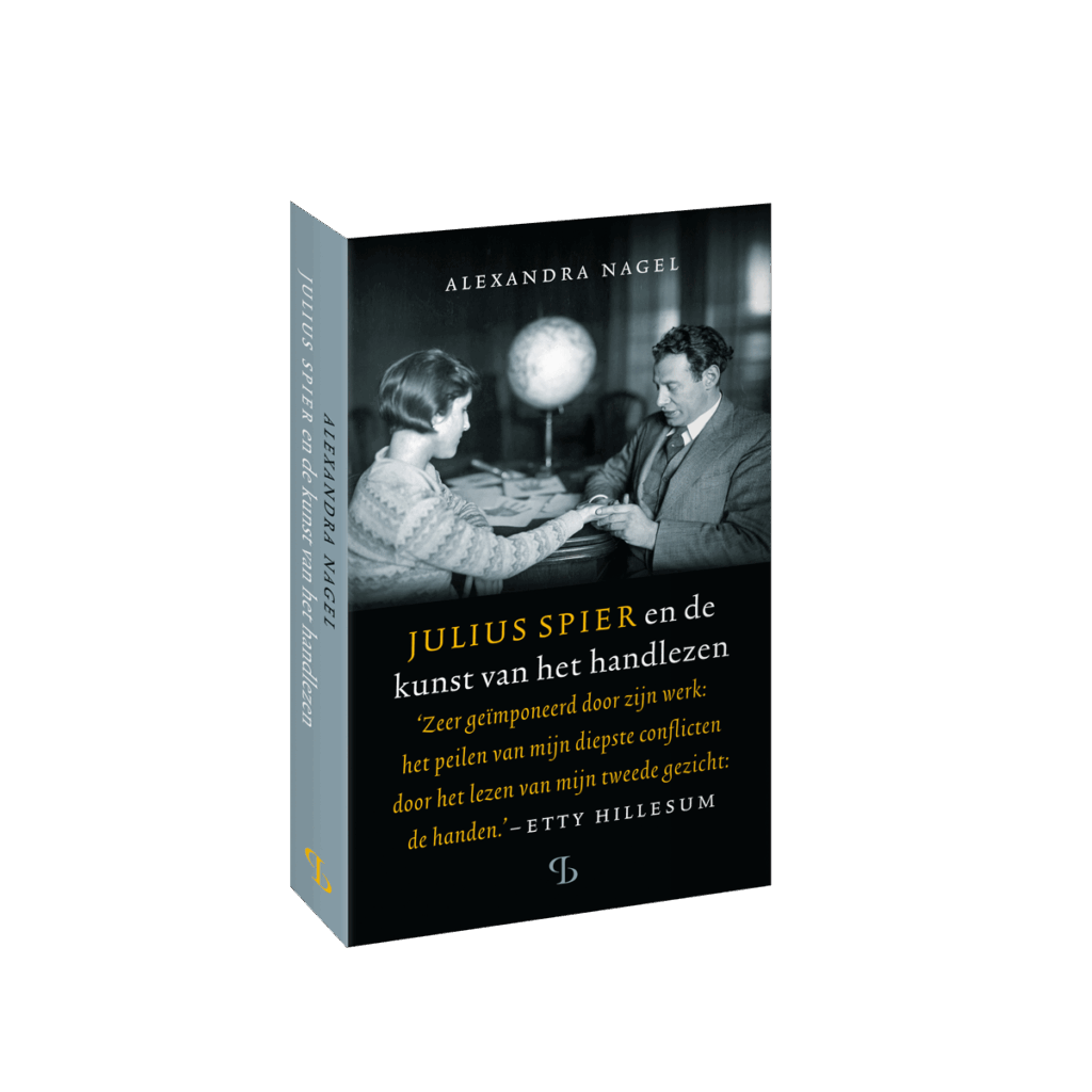3D omslag/cover van Julius Spier en de kunst van het handlezen van Alexandra Nagel