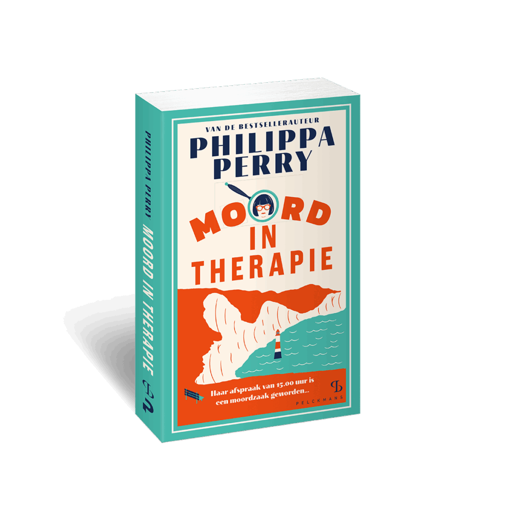 3D omslag/cover van Moord in therapie van Philippa Perry