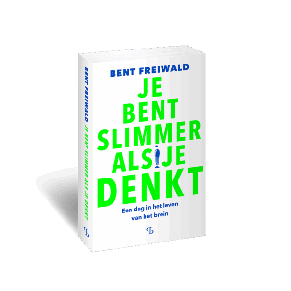 3D omslag van het boek Je bent slimmer als je denkt door Bent Freiwald