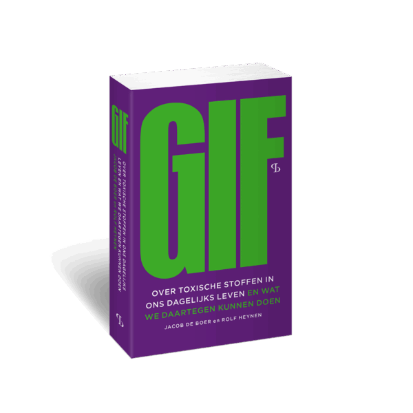 3D omslag van het boek Gif van Jacob de Boer en Rolf Heynen