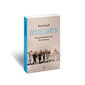 3D omslag van het boek Wisseljaren door Rina Knoeff