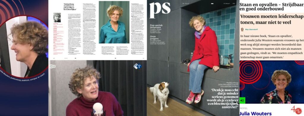 Verzameling in de media Julia Wouters