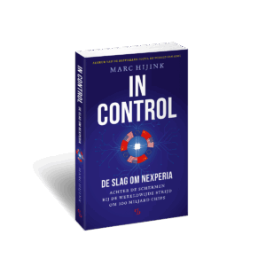 3D omslag van het boek In Control van Marc Hijink