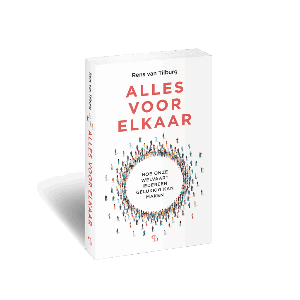 3D omslag van het boek Alles voor elkaar van Rens van Tilburg