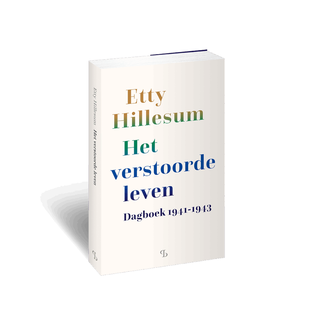 3D omslag van Het verstoorde leven van auteur Etty Hillesum