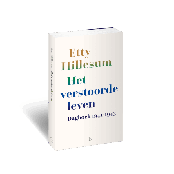 3D omslag van Het verstoorde leven van auteur Etty Hillesum